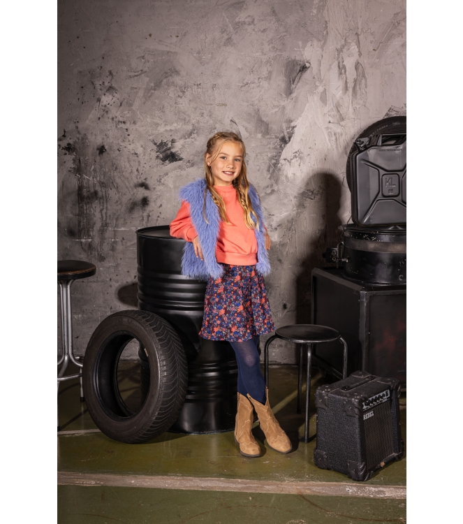 D Zine Tiana W10107 Blauw midden