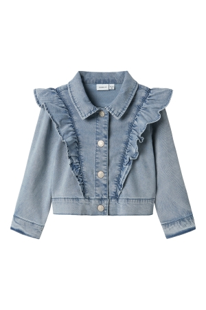 name it mini 13239924 Denim licht gebleekt