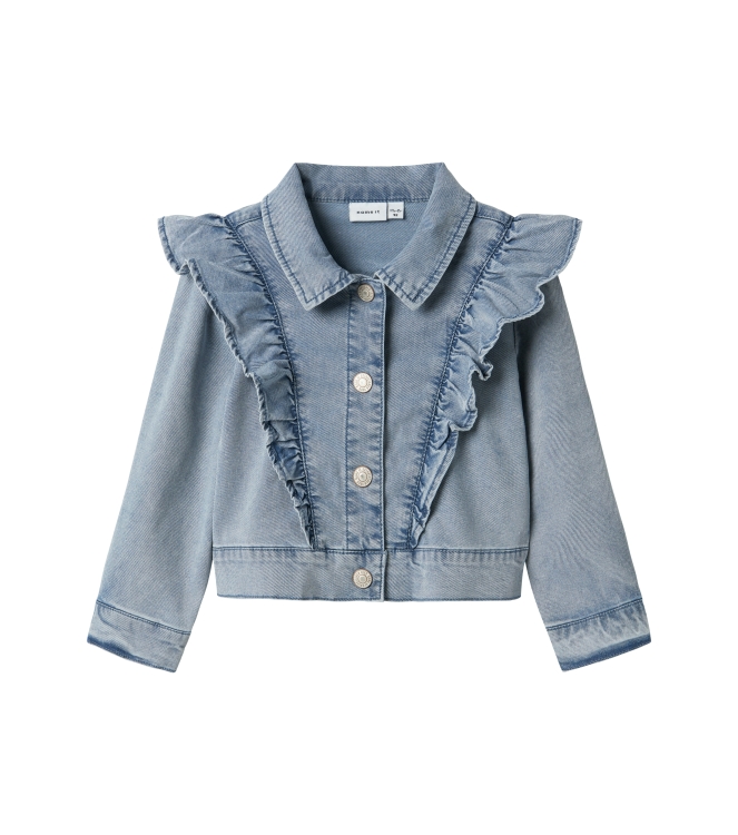 name it mini 13239924 Denim licht gebleekt