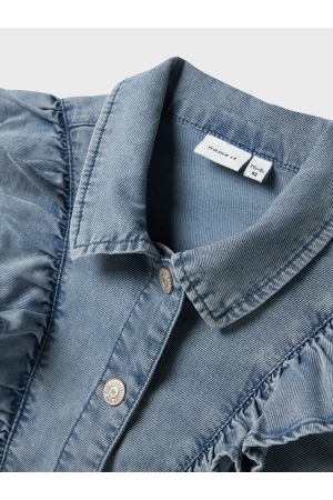 name it mini 13239924 Denim licht gebleekt