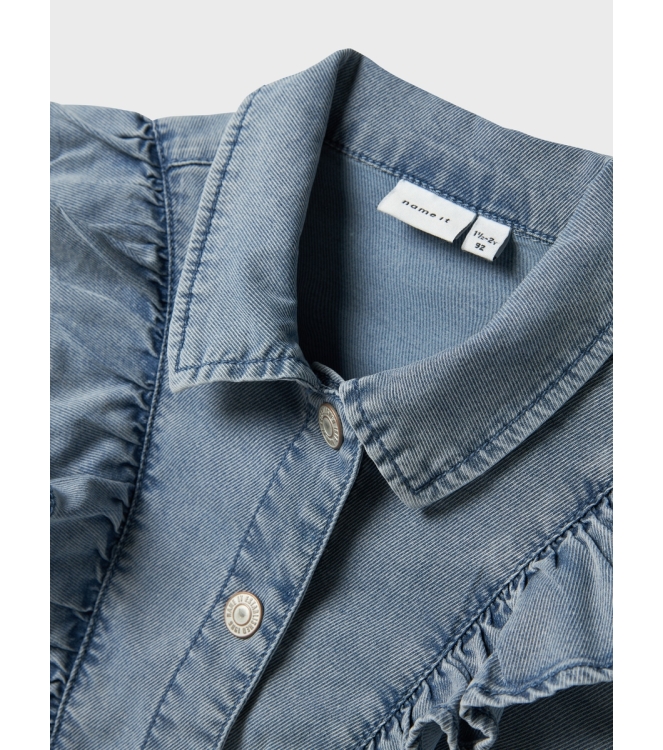 name it mini 13239924 Denim licht gebleekt