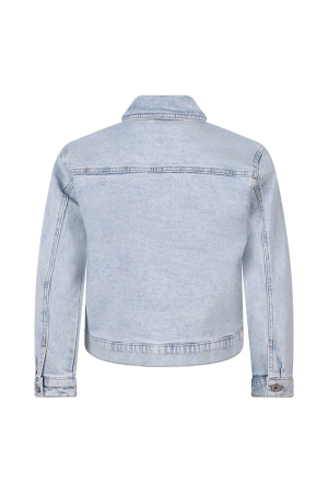 D Zine Nola fray Z10322 Denim licht gebleekt
