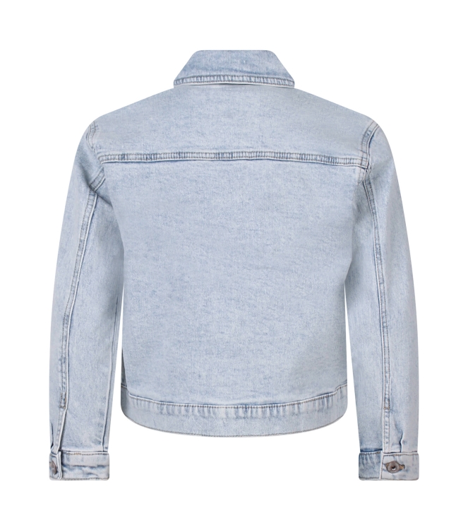 D Zine Nola fray Z10322 Denim licht gebleekt