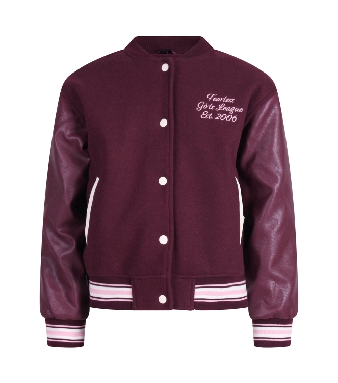 D Zine Jacqueline W20224 Rood bordo