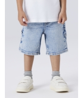name it mini 13252453 Denim donker gebleekt