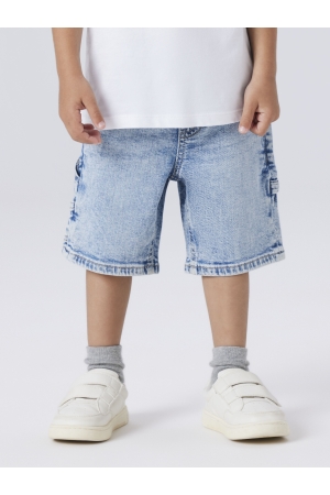 name it mini 13252453 Denim donker gebleekt