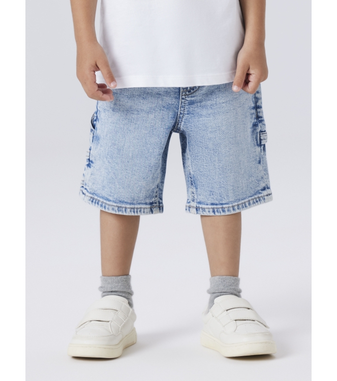 name it mini 13252453 Denim donker gebleekt