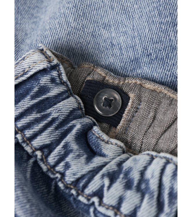 name it mini 13252453 Denim donker gebleekt