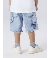 name it mini 13252453 Denim donker gebleekt