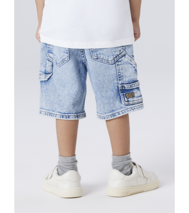 name it mini 13252453 Denim donker gebleekt