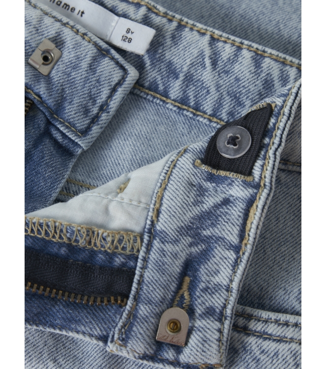 Name It 13240777 Denim donker gebleekt