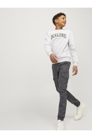 jack & jones junior 12199991 Grijs antraciet