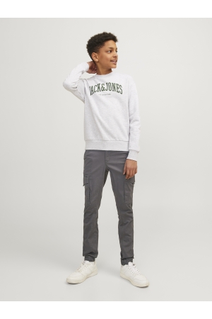 jack & jones junior 12199991 Grijs antraciet