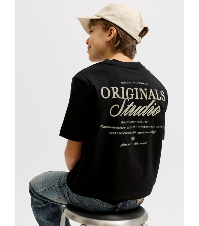 jack & jones junior 12284057 Zwart