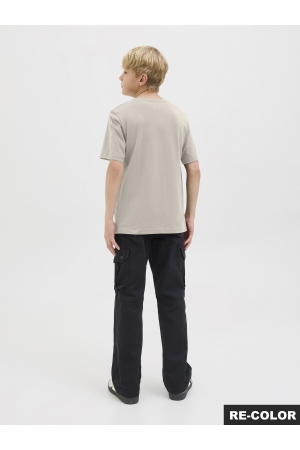 jack & jones junior 12279577 Grijs antraciet