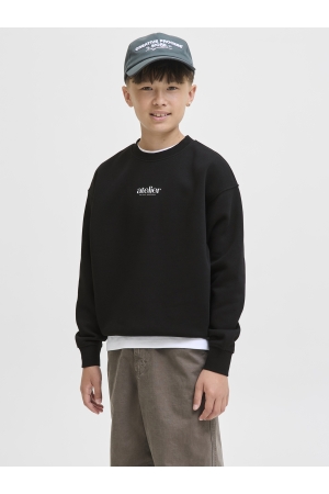 jack & jones junior 12263290 Zwart