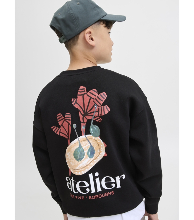 jack & jones junior 12263290 Zwart