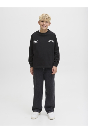 jack & jones junior 12284004 Zwart