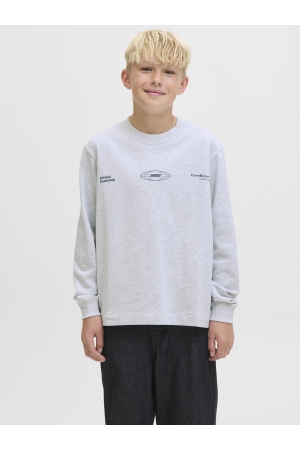 jack & jones junior 12284004 Grijs licht melee