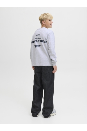 jack & jones junior 12284004 Grijs licht melee