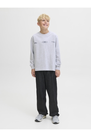 jack & jones junior 12284004 Grijs licht melee
