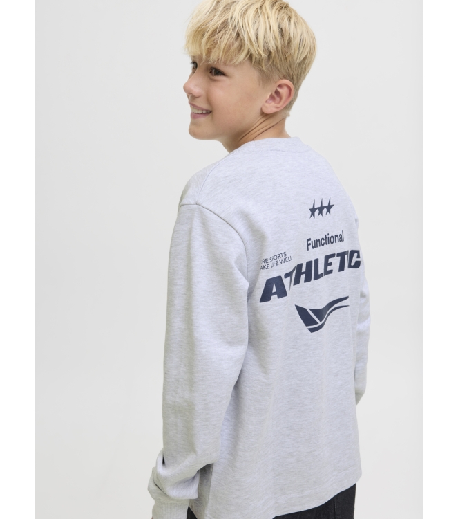 jack & jones junior 12284004 Grijs licht melee