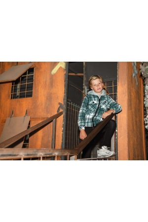 Unlocked Charly zip W10244 Groen army