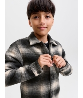 jack & jones junior 12300386 Grijs antraciet