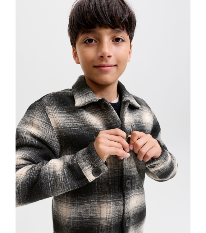 jack & jones junior 12300386 Grijs antraciet