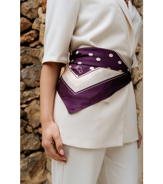 &co AC101 Paars donker aubergine