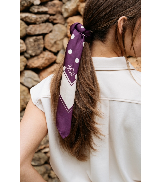 &co AC101 Paars donker aubergine